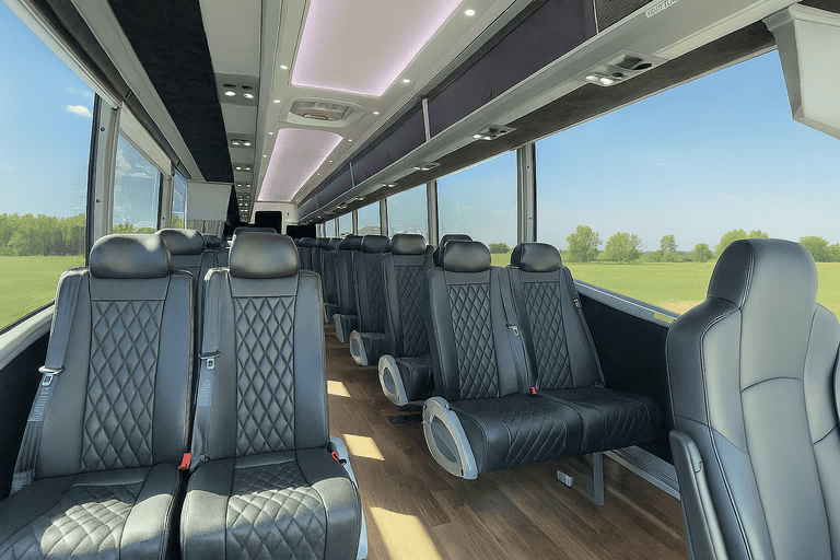 coach bus in Davenport