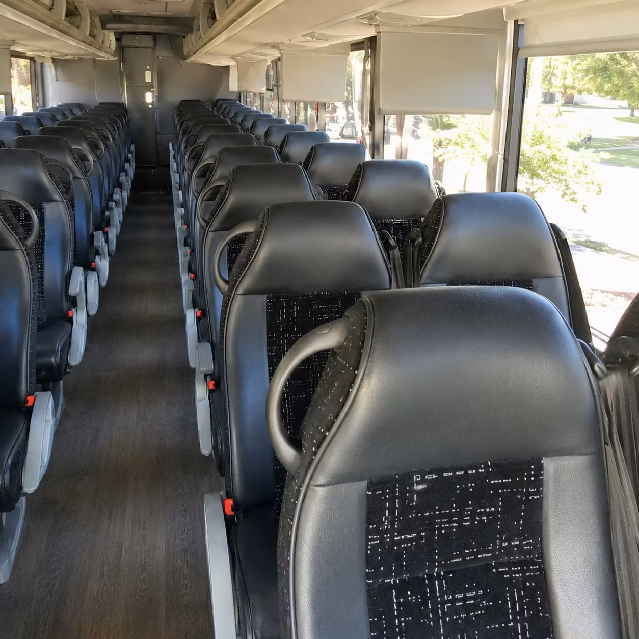 davenport charter bus interior gallery