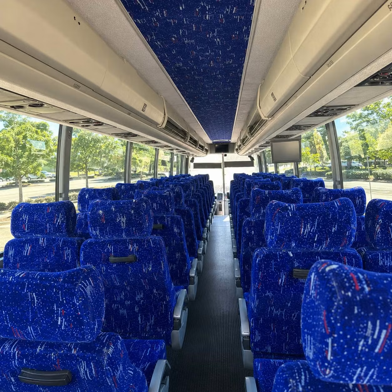 davenport charter bus interior