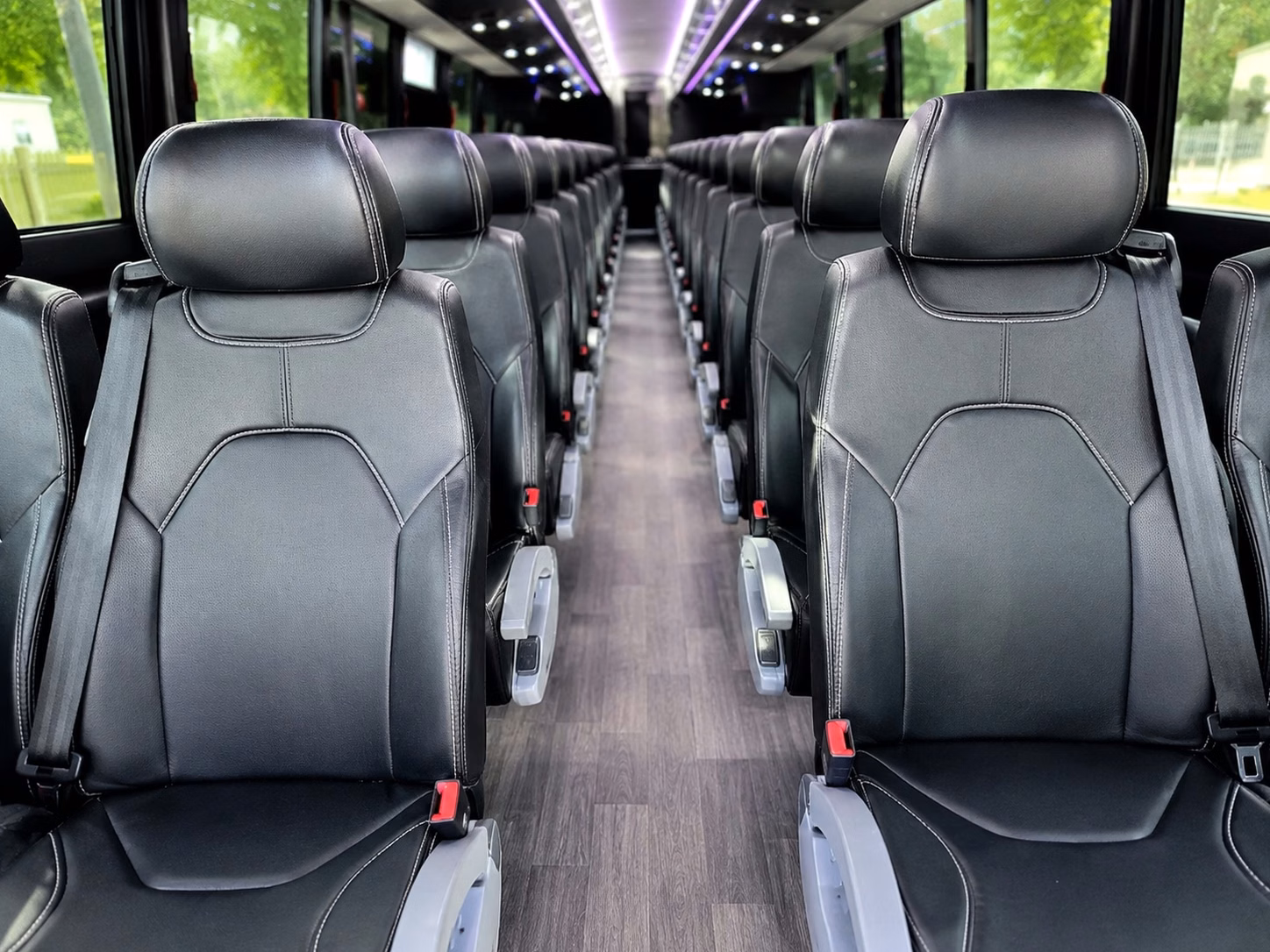 davenport charter bus rental inside