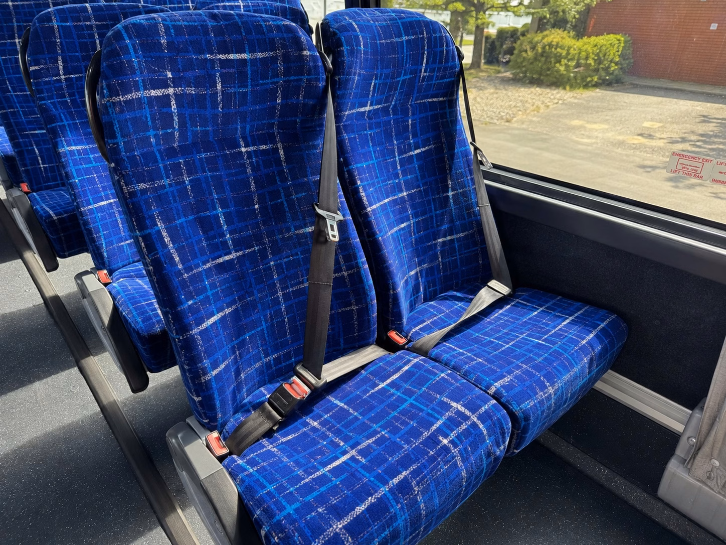 davenport charter bus rental interior