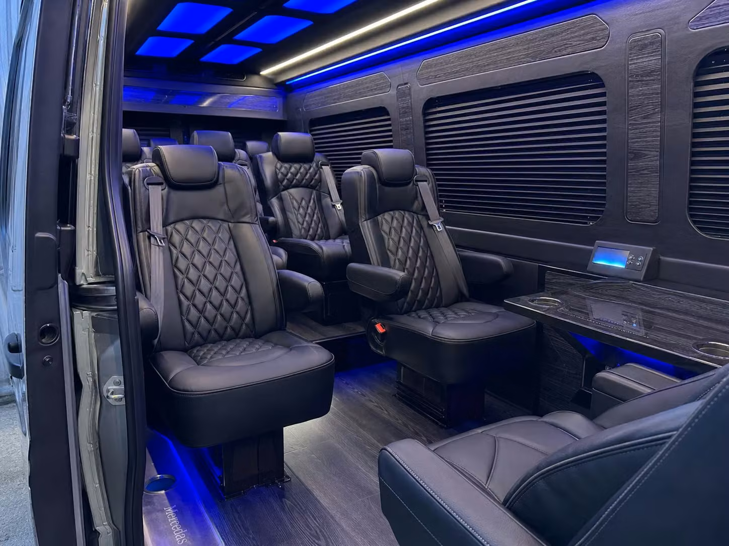 sprinter van transportation for groups and events across davenport